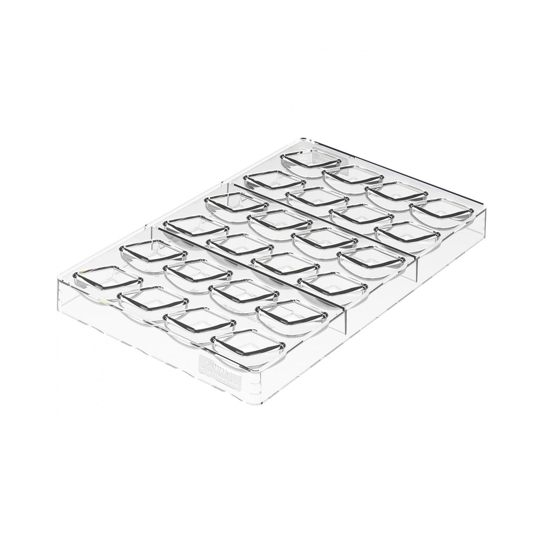 SILIKOMART Gemma P Tritan Chocolate Mould, Praline - Canadian Distribution - Ships Free Within Canada on Orders Above CAD $199