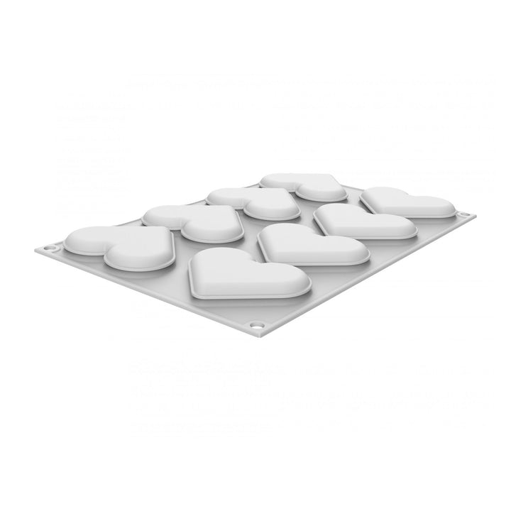 SILIKOMART Level Hearts 35 (Silicone Mould + Cutter) - Canadian Distribution - Ships Free Within Canada on Orders Above CAD $199