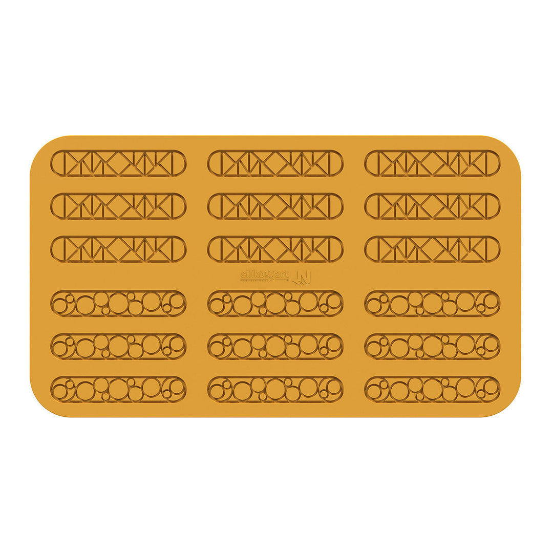 SILIKOMART Lampo Silicone Decor Mould for Tuile and Chocolate - Canadian Distribution - Ships Free Within Canada on Orders Above CAD $199