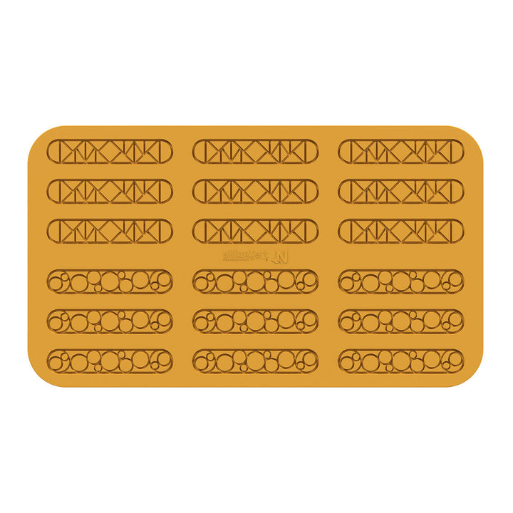 SILIKOMART Lampo Silicone Decor Mould for Tuile and Chocolate - Canadian Distribution - Ships Free Within Canada on Orders Above CAD $199