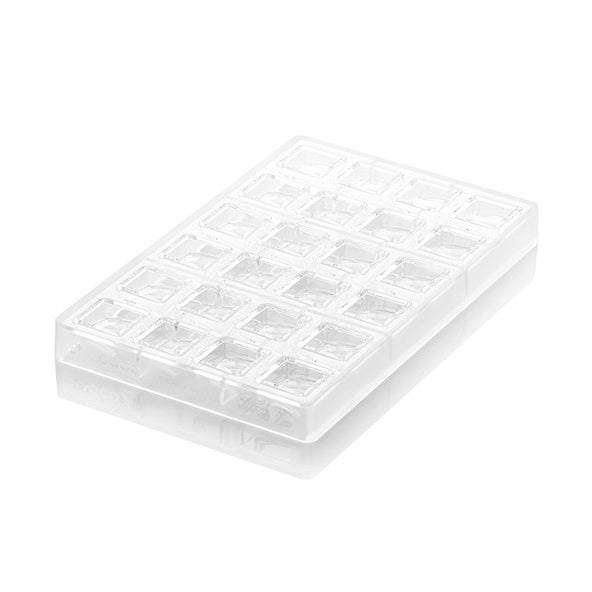 SILIKOMART Onda P Tritan Chocolate Mould, Praline - Canadian Distribution - Ships Free Within Canada on Orders Above CAD $199
