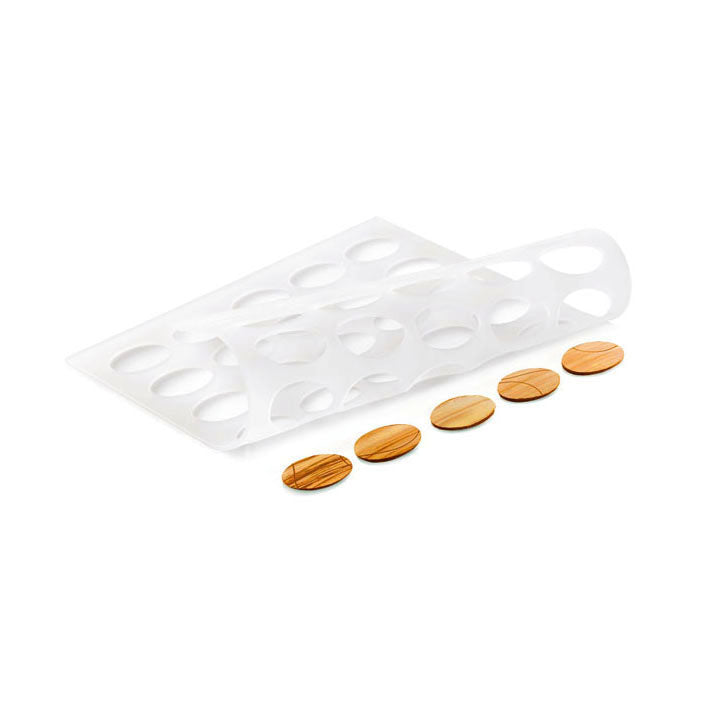 SILIKOMART Chablon Oval Mould - Canadian Distribution - Ships Free Within Canada on Orders Above CAD $199