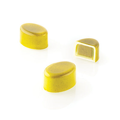 SILIKOMART Ovale 01 Tritan Chocolate Mould Kit, Bonbon