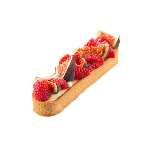 SILIKOMART Perforated Oblong Tart Rings (Set of 6), 146 x 34 mm - Canadian Distribution - Ships Free Within Canada on Orders Above CAD $199
