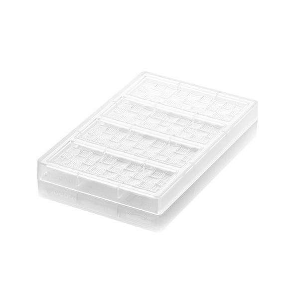 SILIKOMART Riga T Tritan Chocolate Mould, Tablet - Canadian Distribution - Ships Free Within Canada on Orders Above CAD $199