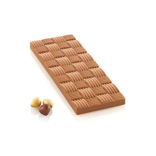 SILIKOMART Riga T Tritan Chocolate Mould, Tablet - Canadian Distribution - Ships Free Within Canada on Orders Above CAD $199