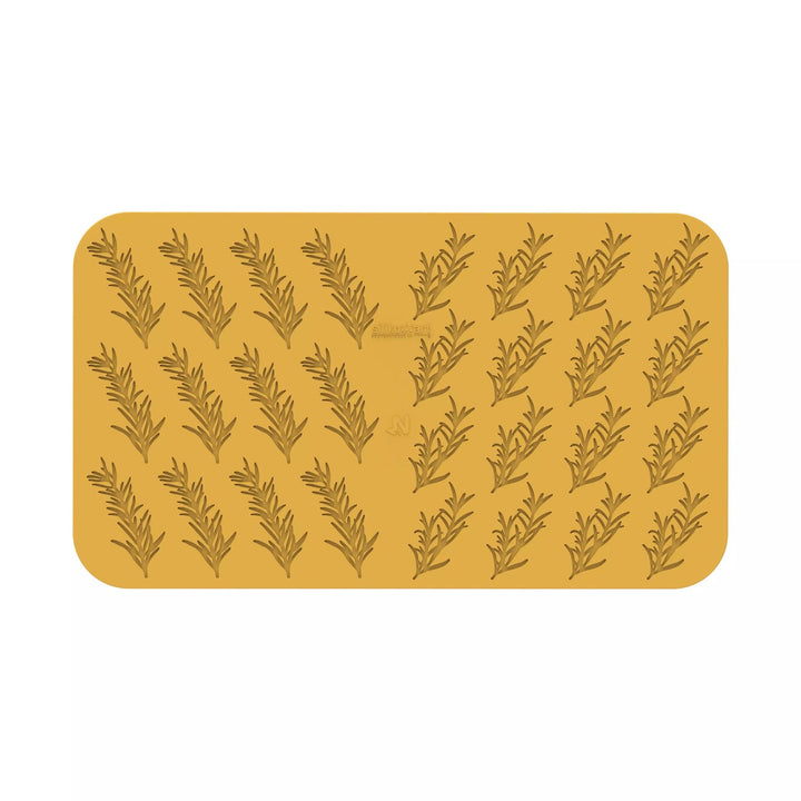 SILIKOMART Moule de décoration en silicone Rosmarino pour tuiles et chocolat - Distribution canadienne - Livraison gratuite au Canada pour les commandes de plus de 199 CAD