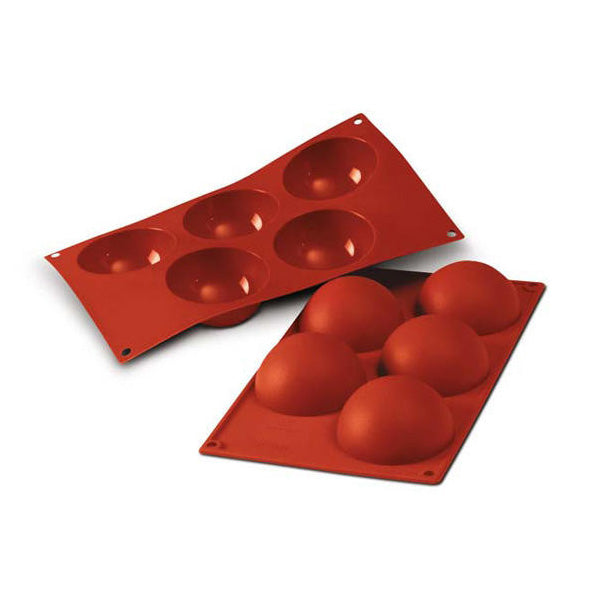 SILIKOMART SF001 Half Sphere Silicone Mould Ø80 mm - Canadian Distribution - Ships Free Within Canada on Orders Above CAD $199
