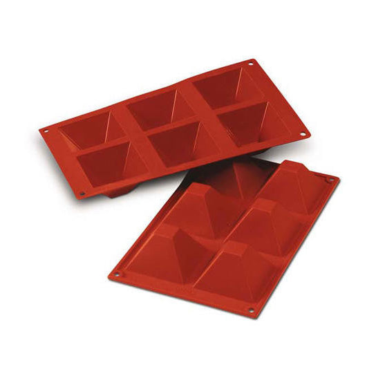 SILIKOMART SF007 Pyramid Silicone Mould 71 x 71 mm - Canadian Distribution - Ships Free Within Canada on Orders Above CAD $199