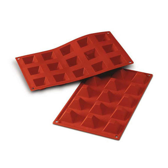 SILIKOMART SF008 Pyramid Silicone Mould 36 x 36 mm - Canadian Distribution - Ships Free Within Canada on Orders Above CAD $199