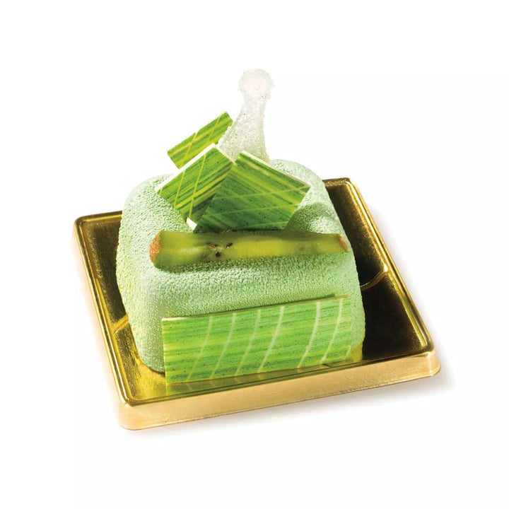 SILIKOMART SF082 Big Square Savarin Silicone Mould 65 x 65 mm - Canadian Distribution - Ships Free Within Canada on Orders Above CAD $199