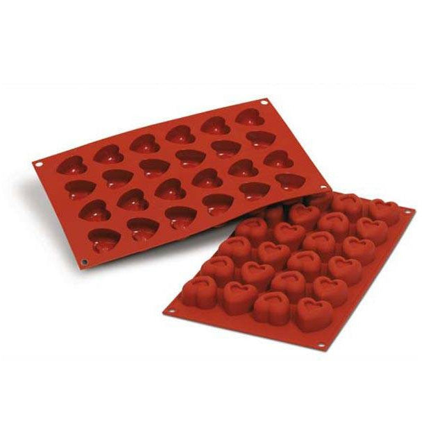 SILIKOMART SF089 Small Passion Silicone Mould 33 x 35 mm - Canadian Distribution - Ships Free Within Canada on Orders Above CAD $199