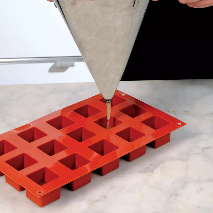 SILIKOMART SF105 Cube Silicone Mould 35 x 35 mm - Canadian Distribution - Ships Free Within Canada on Orders Above CAD $199