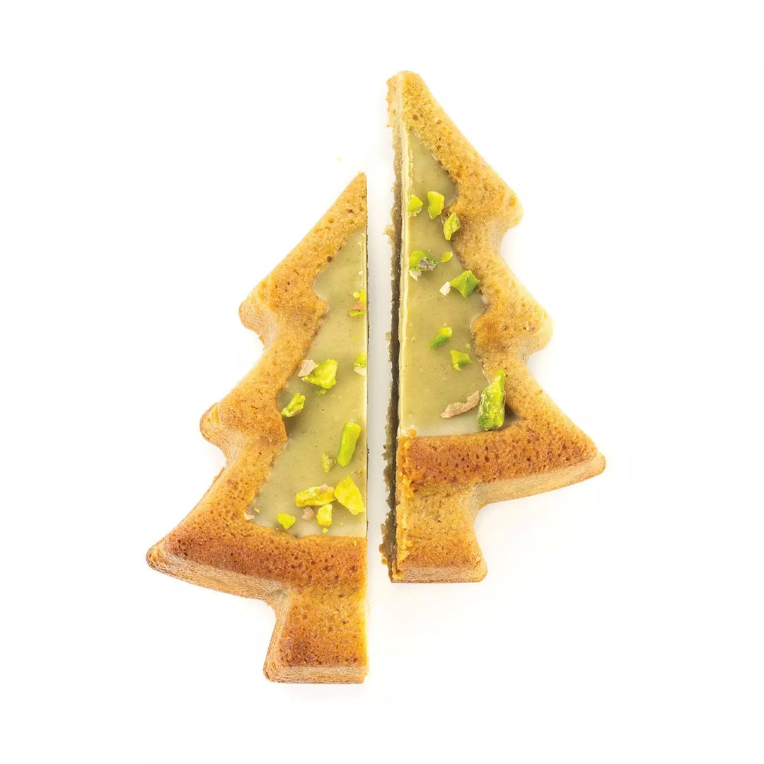 SILIKOMART SF108 Christmas Tree Silicone Mould 83.5 x 68 mm - Canadian Distribution - Ships Free Within Canada on Orders Above CAD $199
