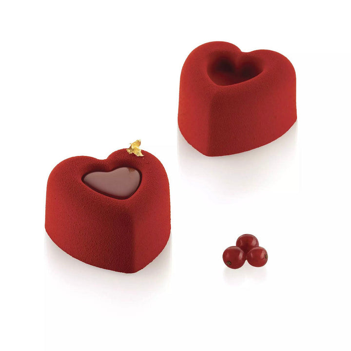 SILIKOMART SF124 Passion Silicone Mould 69.5 x 72 mm - Canadian Distribution - Ships Free Within Canada on Orders Above CAD $199