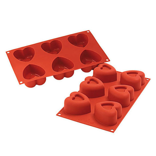 SILIKOMART SF124 Passion Silicone Mould 69.5 x 72 mm - Canadian Distribution - Ships Free Within Canada on Orders Above CAD $199