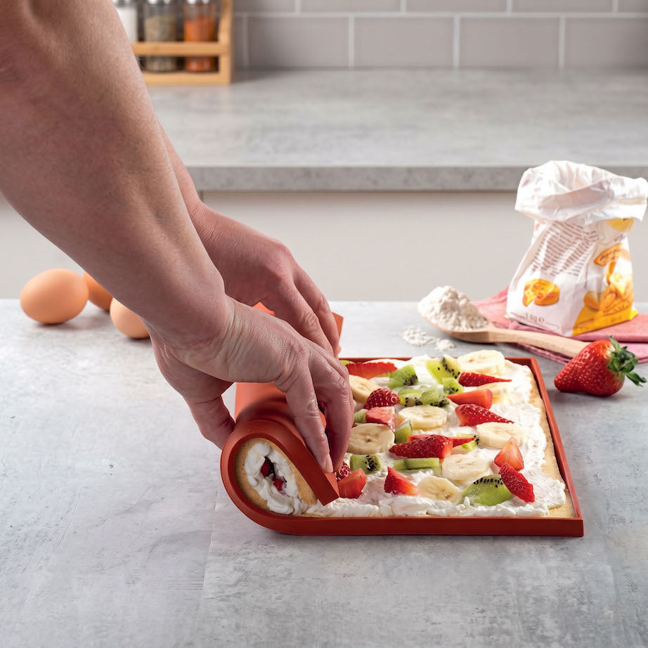 SILIKOMART Tapis Roulade 01 Tapis Roulade en Silicone 422 x 352 mm - Distribution Canadienne - Livraison gratuite au Canada pour les commandes de plus de 199 CAD