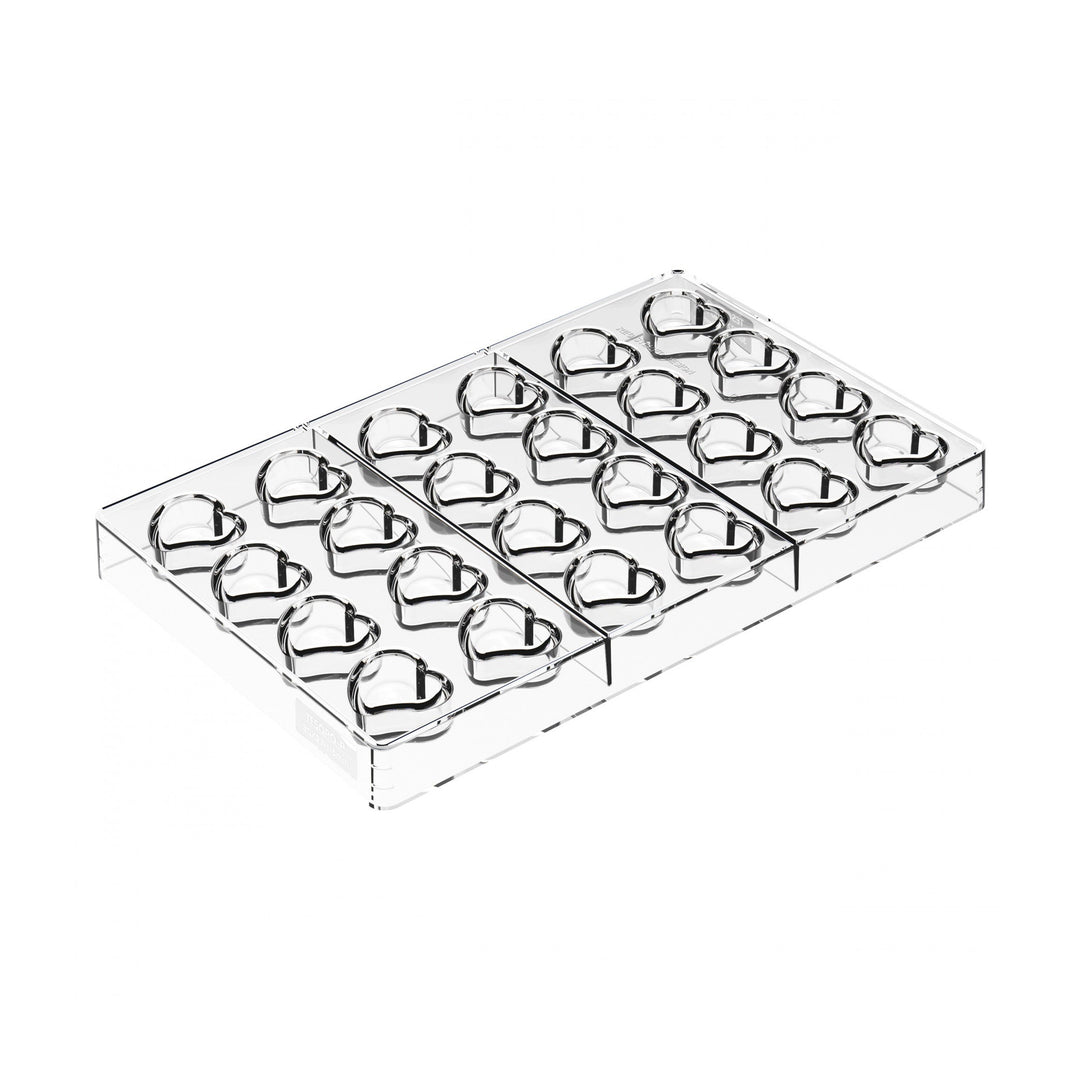 Moule à chocolat en Tritan SILIKOMART Tesoro P, Praline - Distribution canadienne - Livraison gratuite au Canada pour les commandes de plus de 199 CAD
