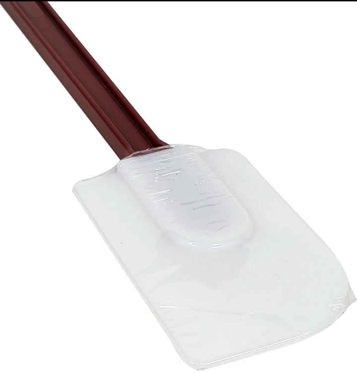 Silicone Scraper - 16" Flat Blade - High Heat Red Handle