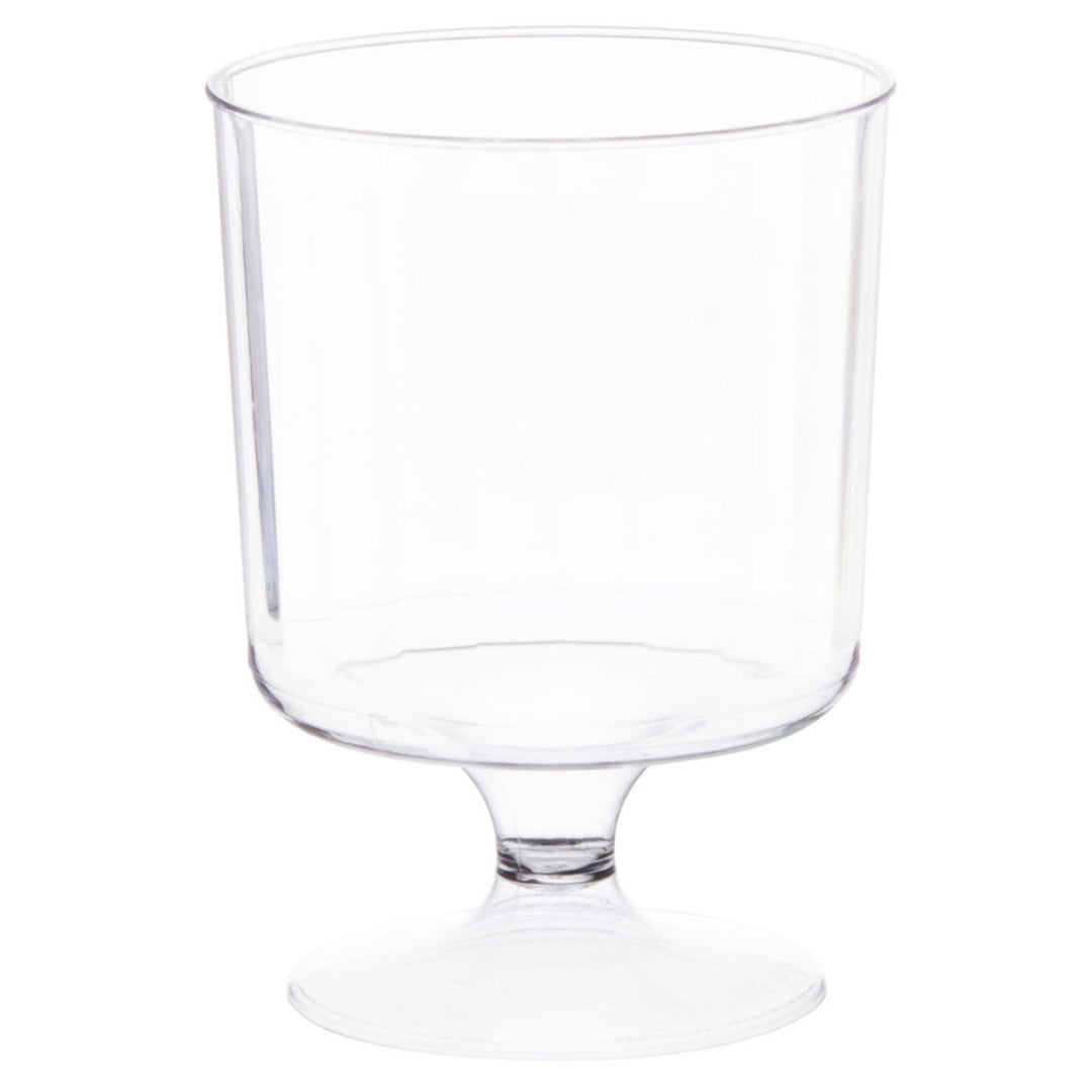 Cup Plastic Wine Clear 5 oz. 1 Piece - 1 x 240 count - Touch Restauran - Packaging and Accessories - Restaurant Supplies and Equipment - Canadian Distribution