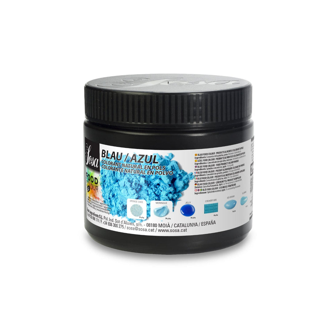 SOSA Natural Blue Food Colouring Powder - 200g