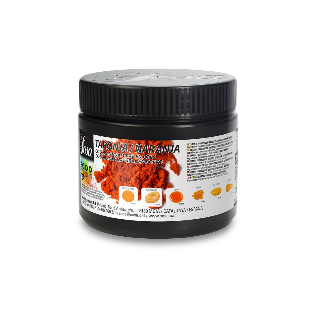 SOSA Natural Orange Food Colouring Powder - 300g