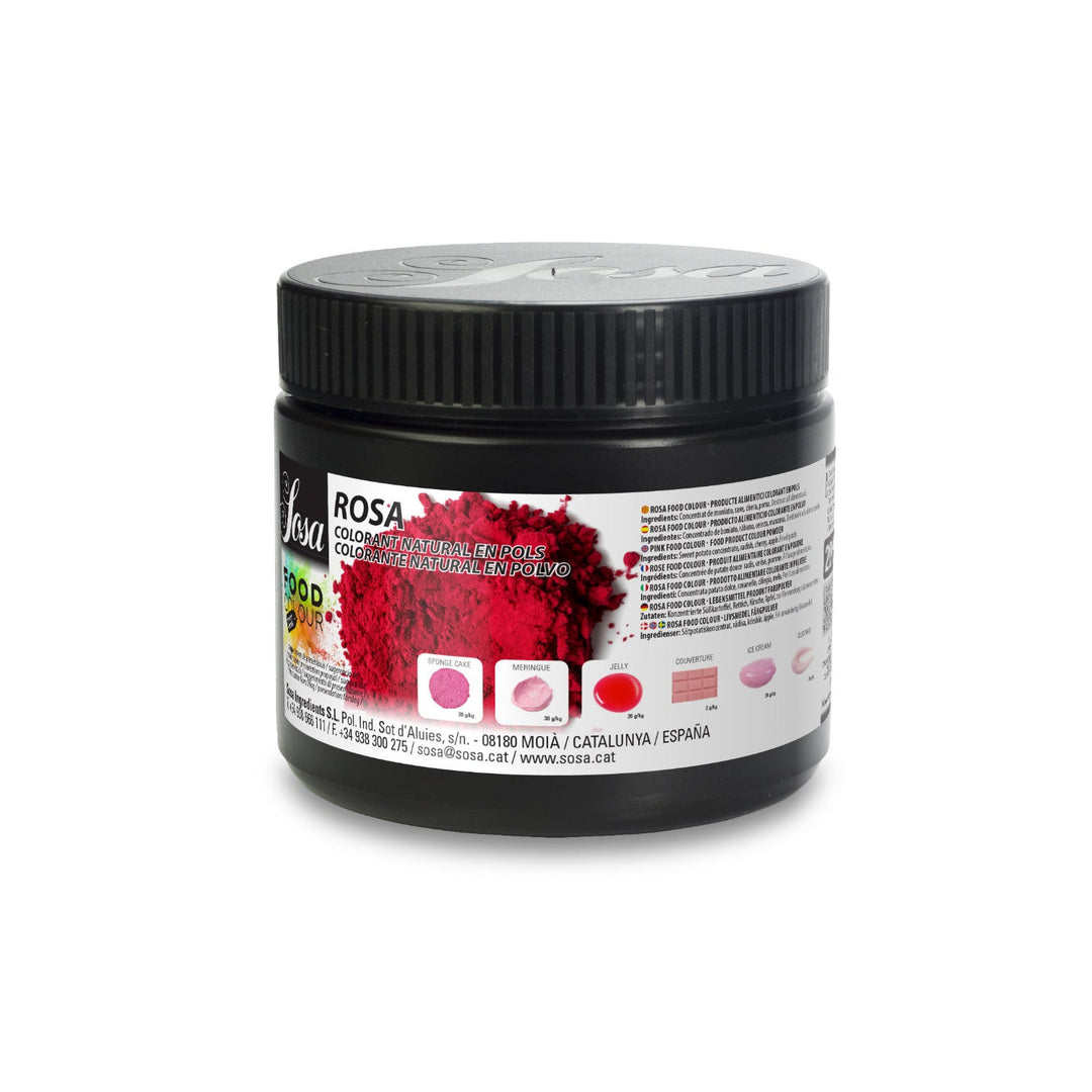 SOSA Natural Pink Food Colouring Powder - 200g