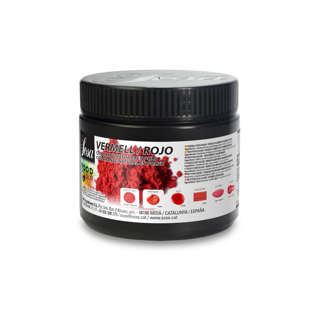 SOSA Natural Red Food Colouring Powder - 200g
