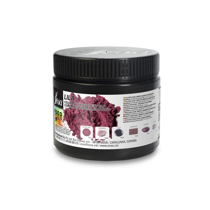 SOSA Natural Violet Purple Food Colouring Powder - 200g