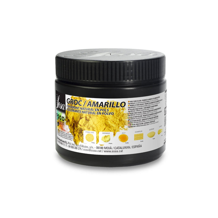 SOSA Natural Yellow Food Colouring Powder - 200g
