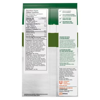 case of Soup French Canadian Pea Soup Du Jour - 4 x 789 g