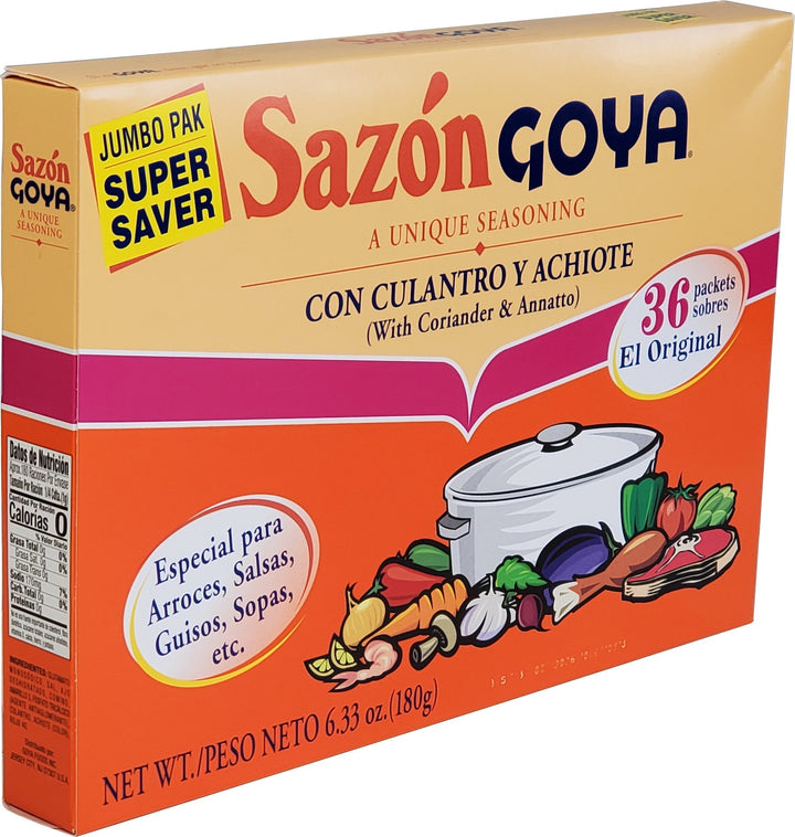 Sazon/Goya - Cilantro/Achiote - Jumbo