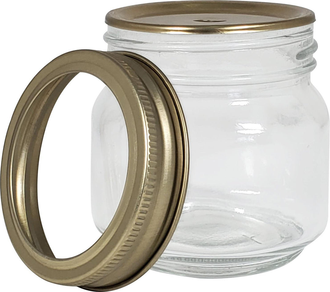 Mason / Canning Jar w/Lid - 8oz/236ml