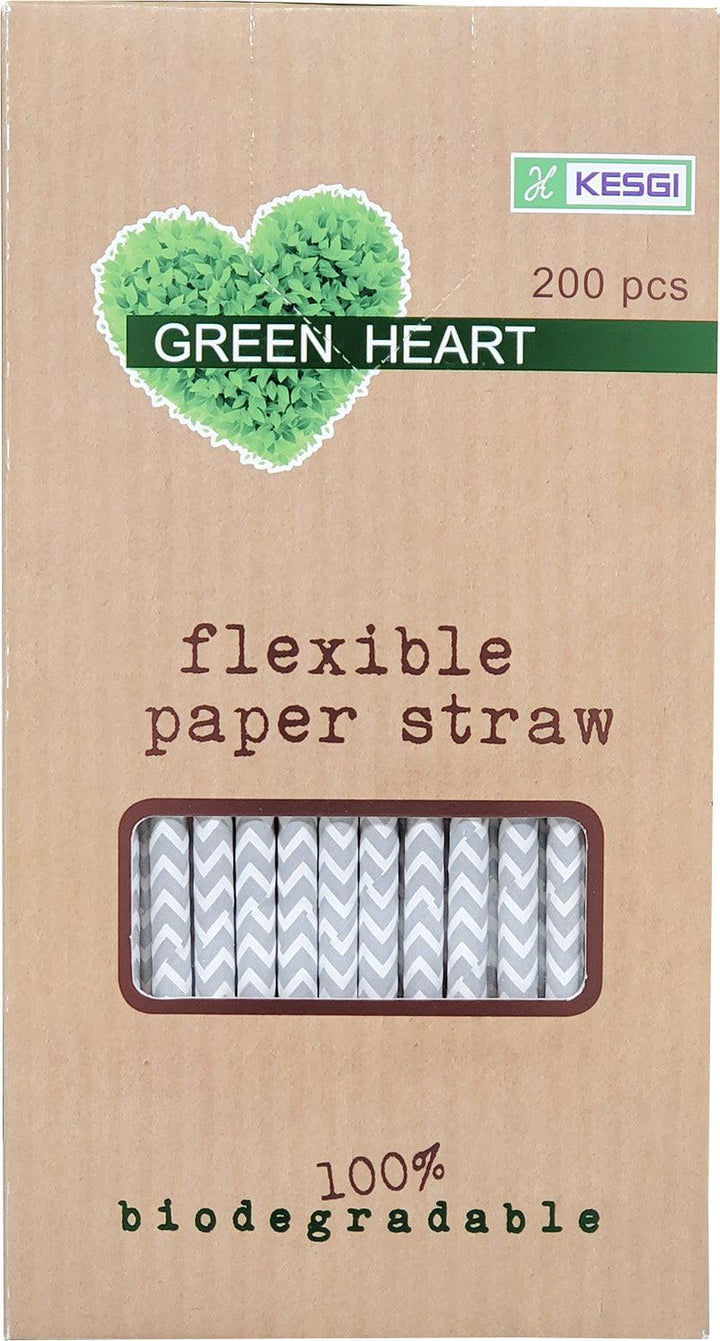 Eco-Craze - 6" Brown Paper Straw - 8 mm