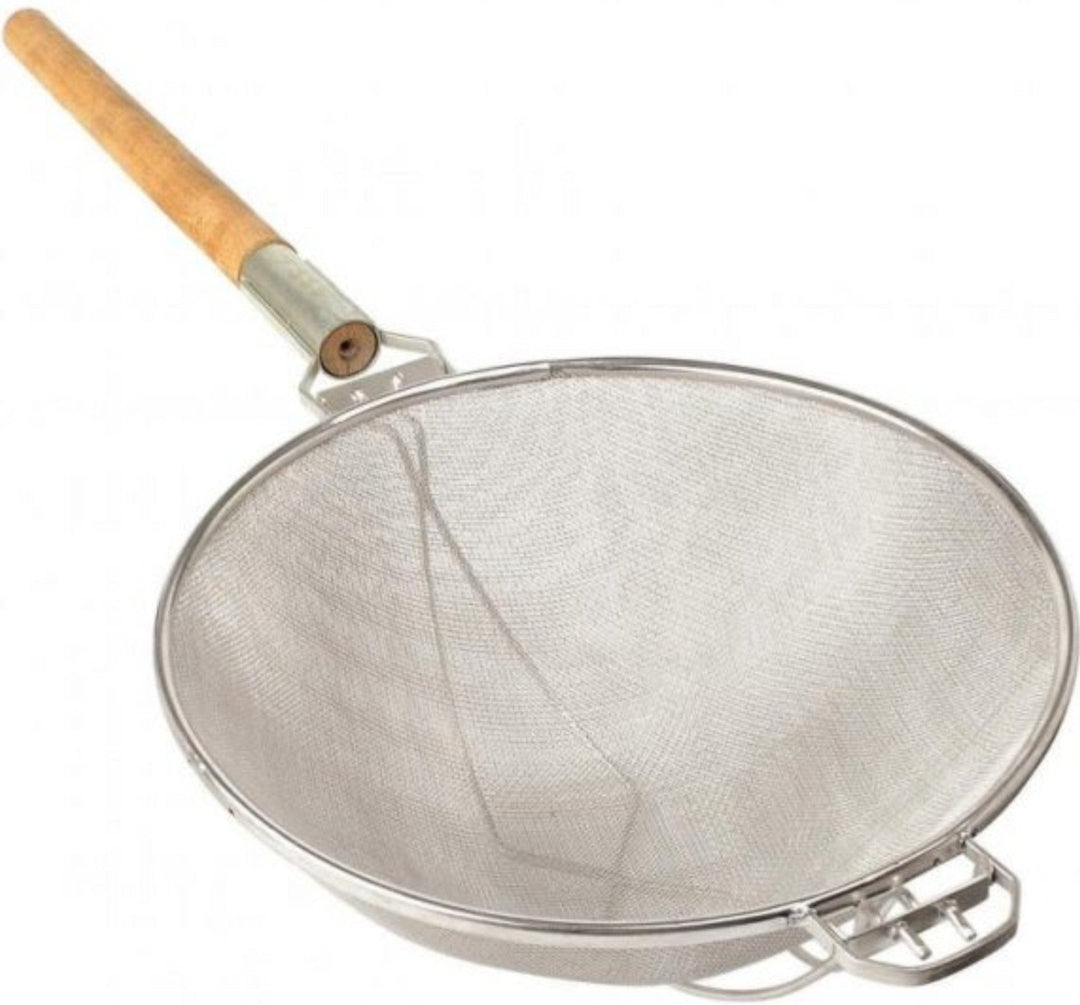 Strainer - Heavy Duty Double Mesh 12" - Long Handle - OM81004