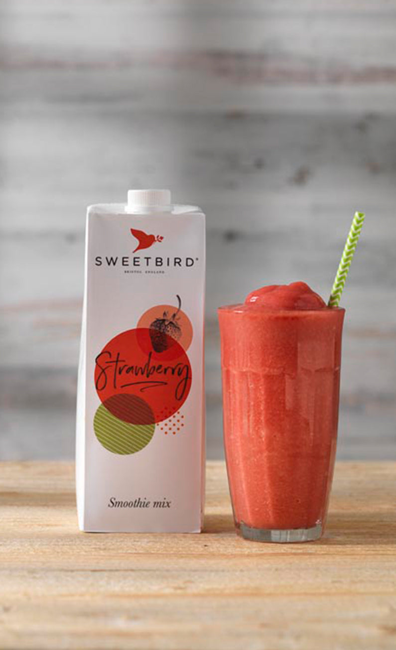 Canadian Distributor of Sweetbird Smoothies - Strawberry - 8 x 1 L Case