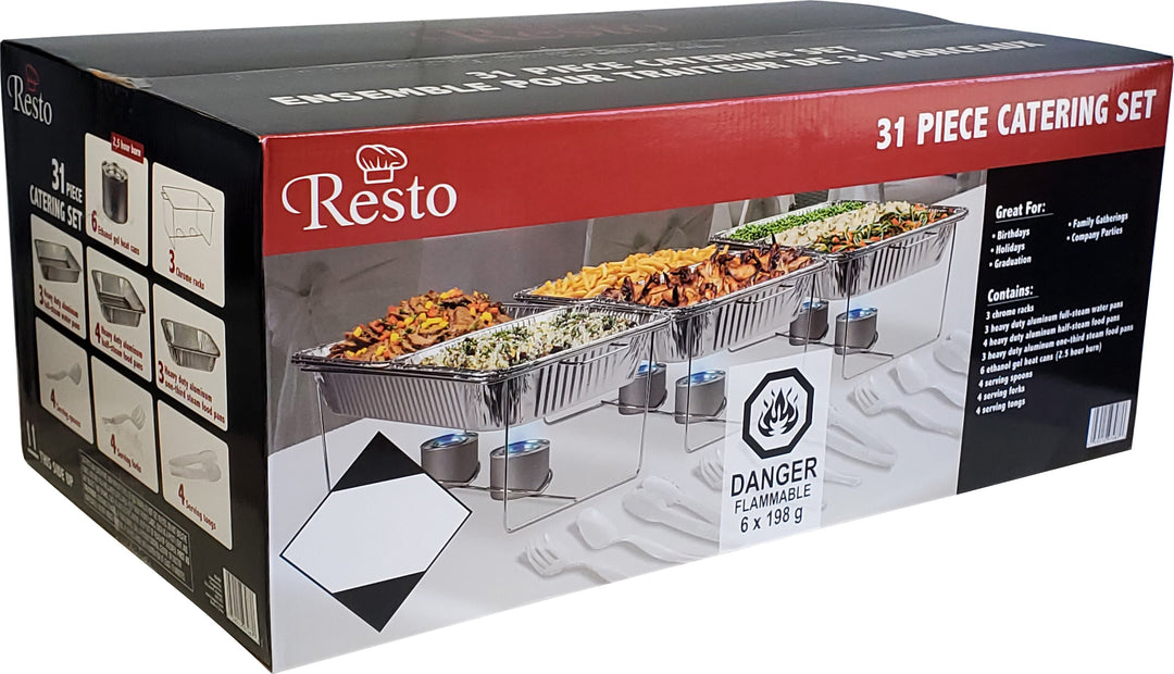 VSO - Resto - Disposable Chafing / Buffet Serving Kit 01/15