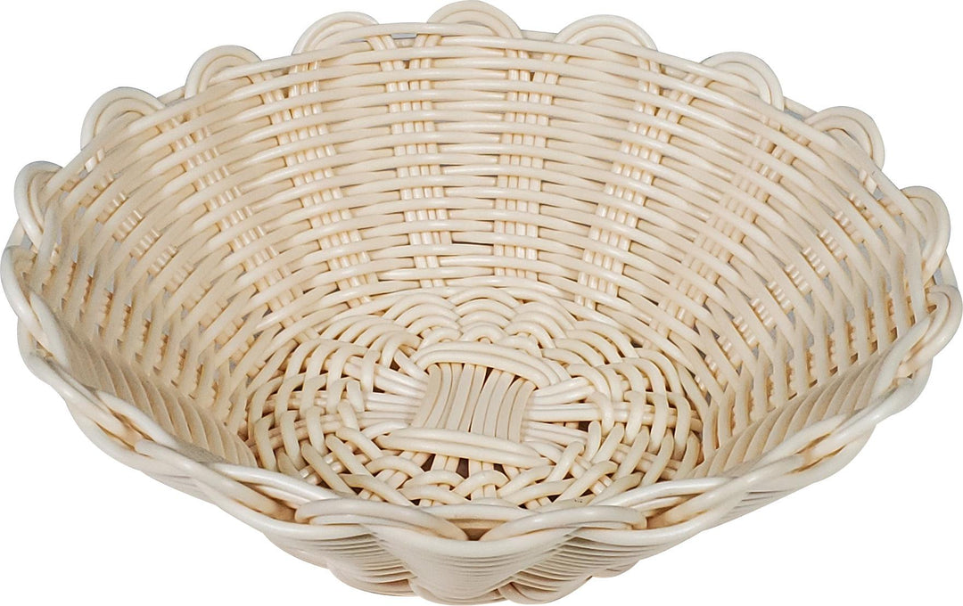 Bread Basket - Beige - 20cm/7.9" Dia - JD2168