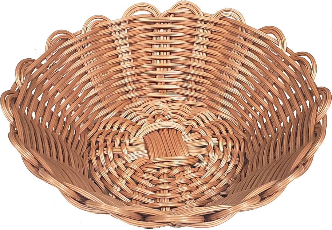 Bread Basket - Brown - 20cm/7.9" Dia - JD2168Y