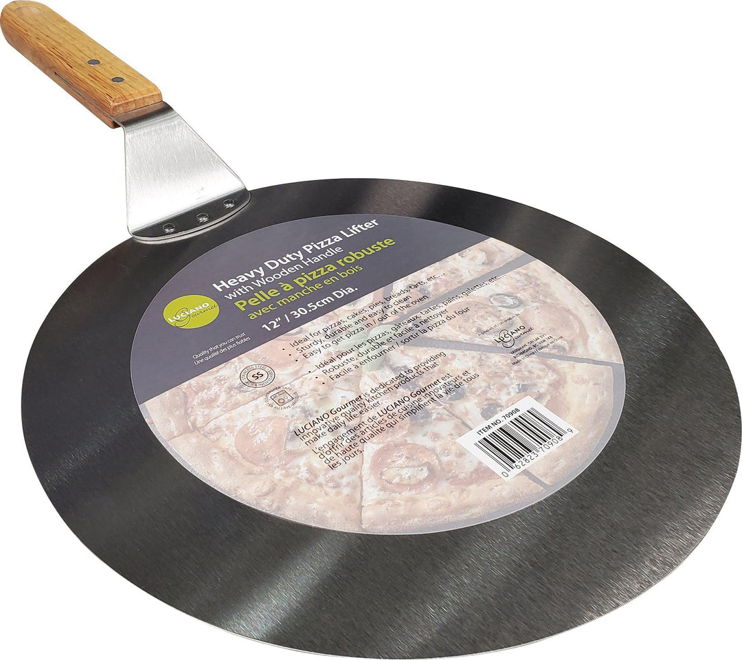 Pizza Peel - Aluminum - 12" Round