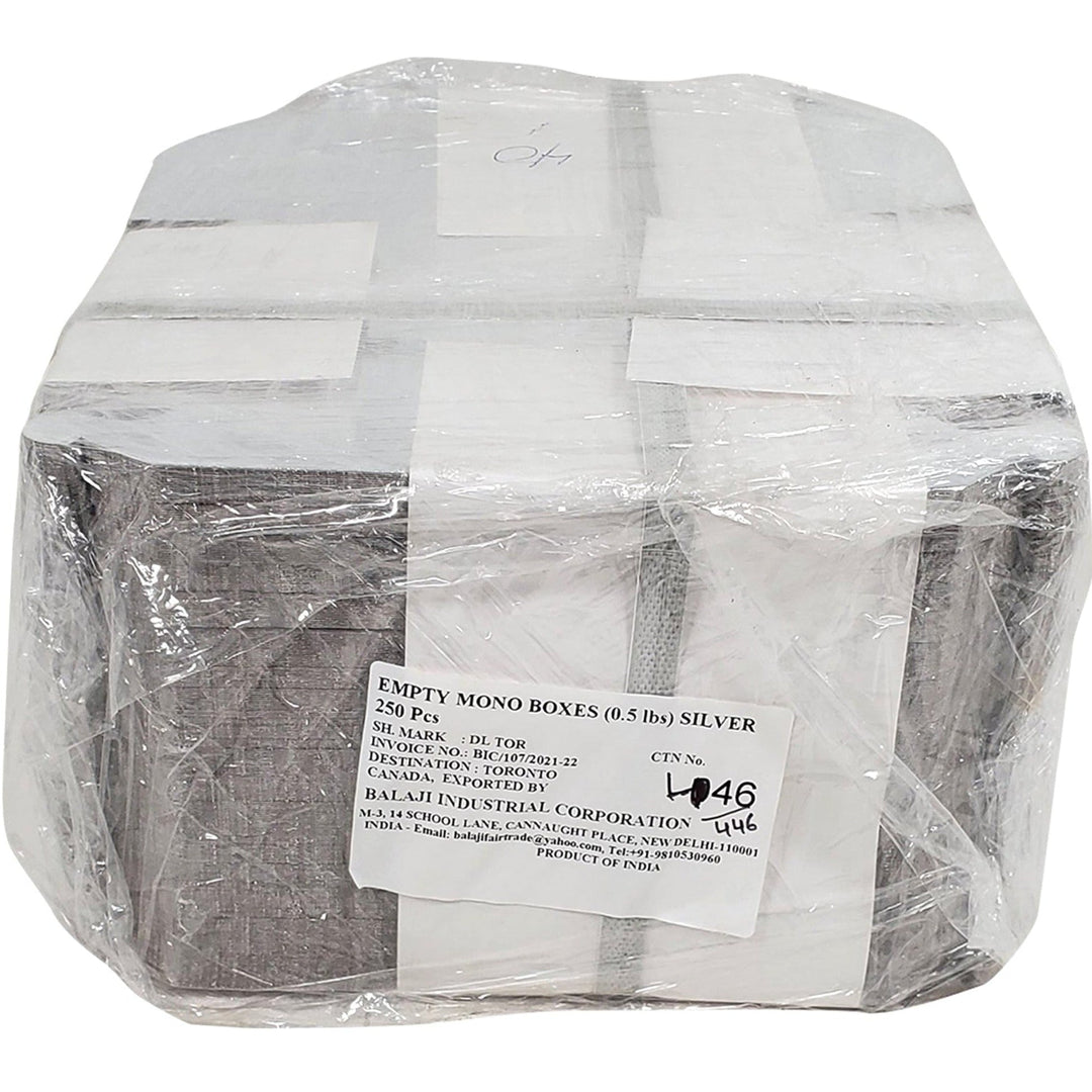 Sweet Box - Silver - 0.5 lb - 6.25"x3.75"x1.75"