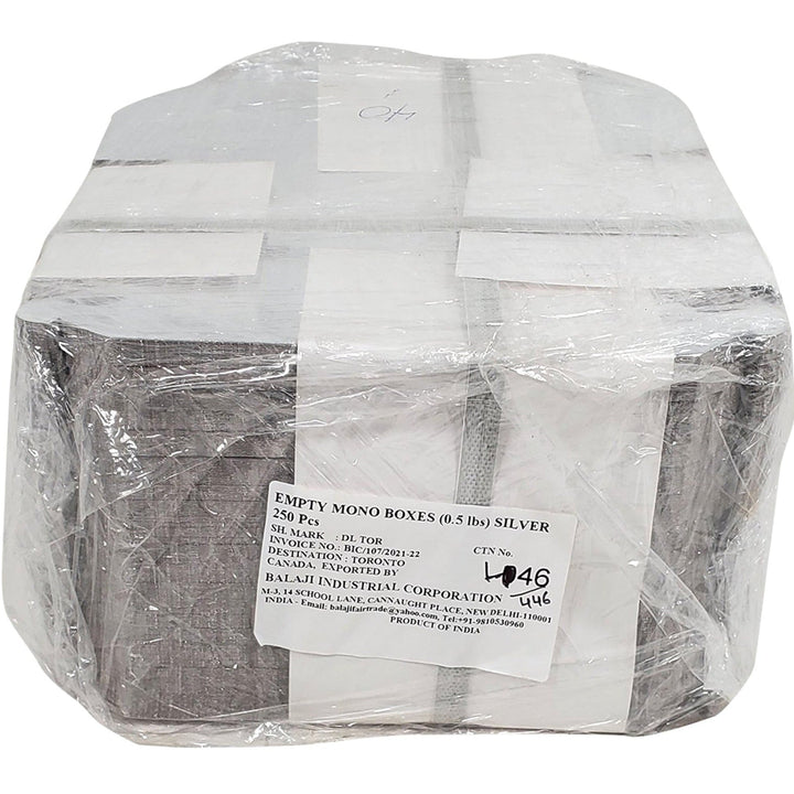 Sweet Box - Silver - 0.5 lb - 6.25"x3.75"x1.75"