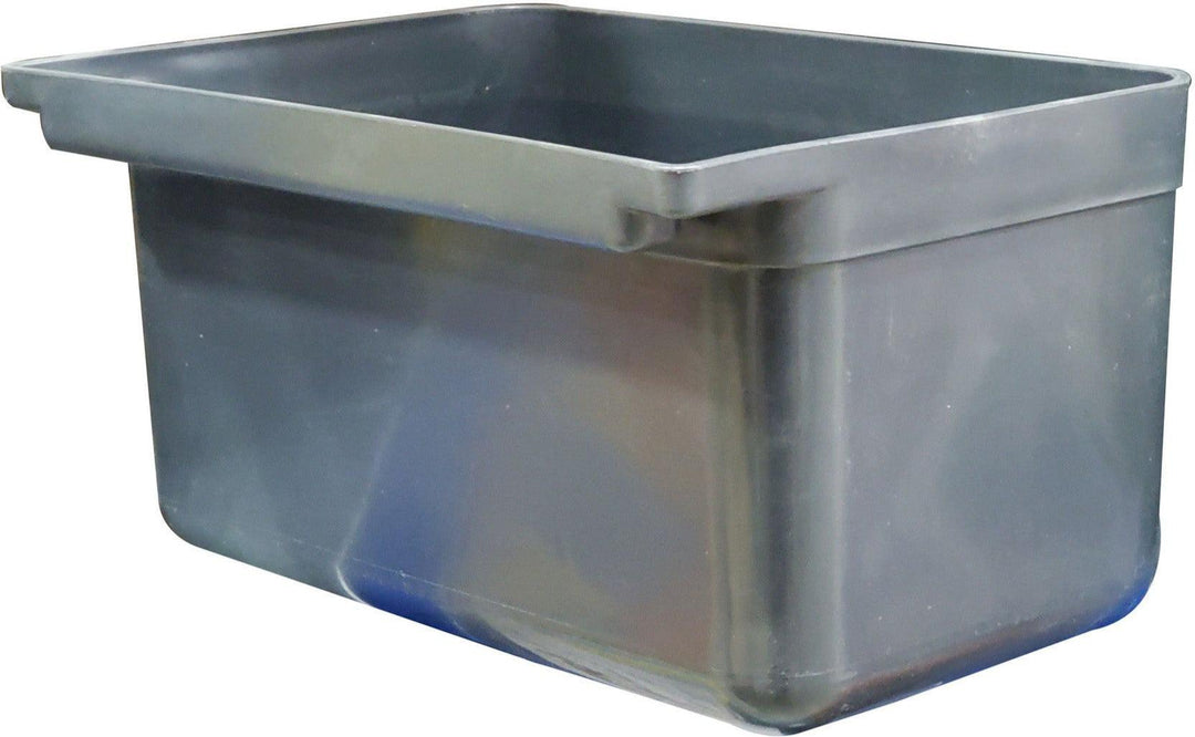 CLR - Plastic Bin - 13"x9"x7" - Black