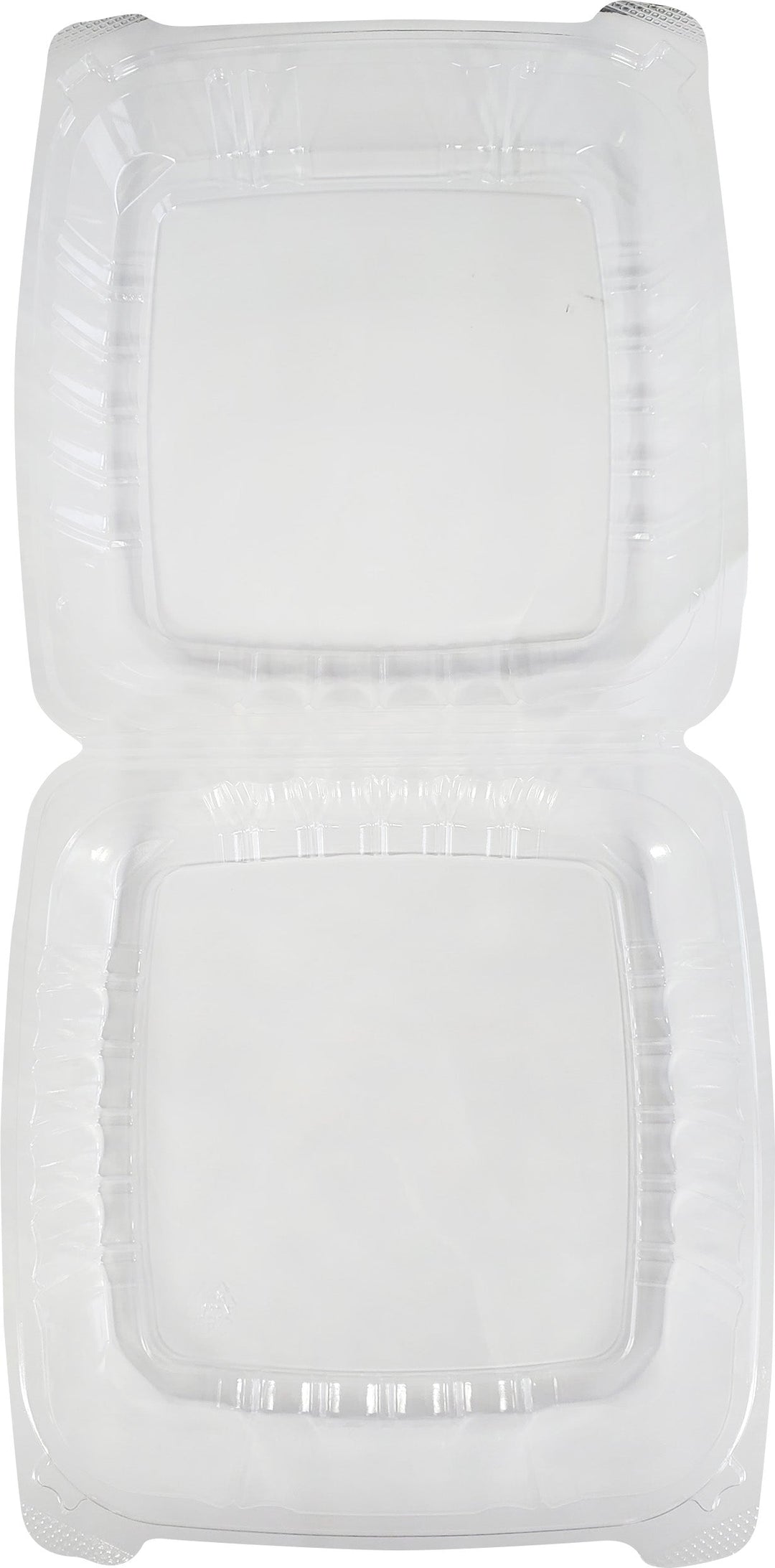 Value+ - Dual Lock - 9in Large Clear Hinged Containers - CV991