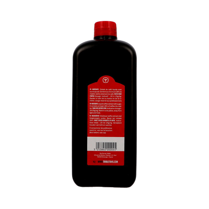 TRABLIT Professional Coffee Extract – Intense Liquid Coffee - 1L