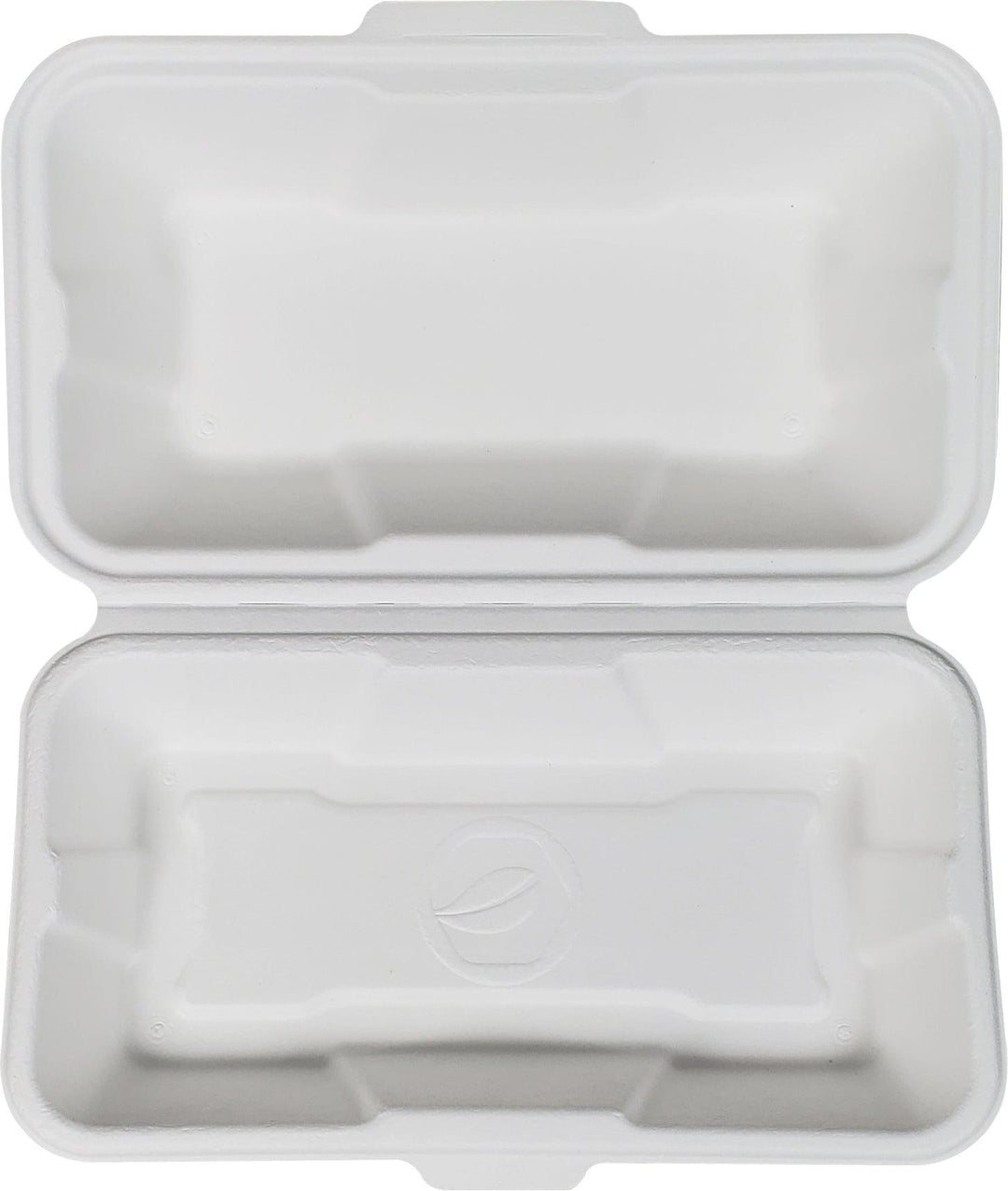 Eco-Craze - Hot Dog - 8.45"x4.72"x2.77" - Bagasse Clamshell Container