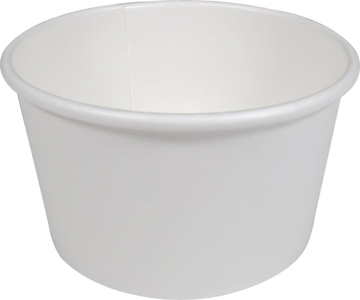 Morning Dew - 12 oz Paper Soup Container - White - 20 x 25 count