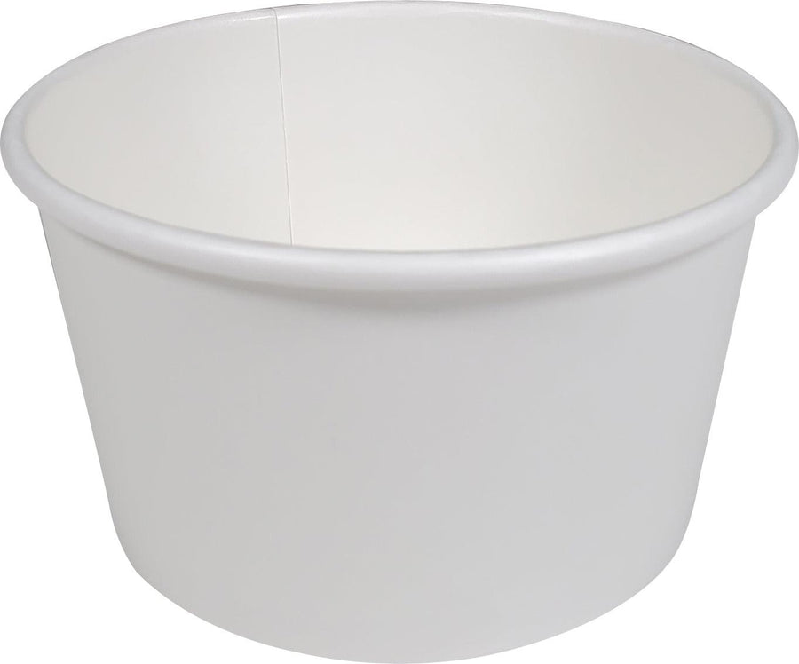 Morning Dew - 12 oz Paper Soup Container - White - 20 x 25 count