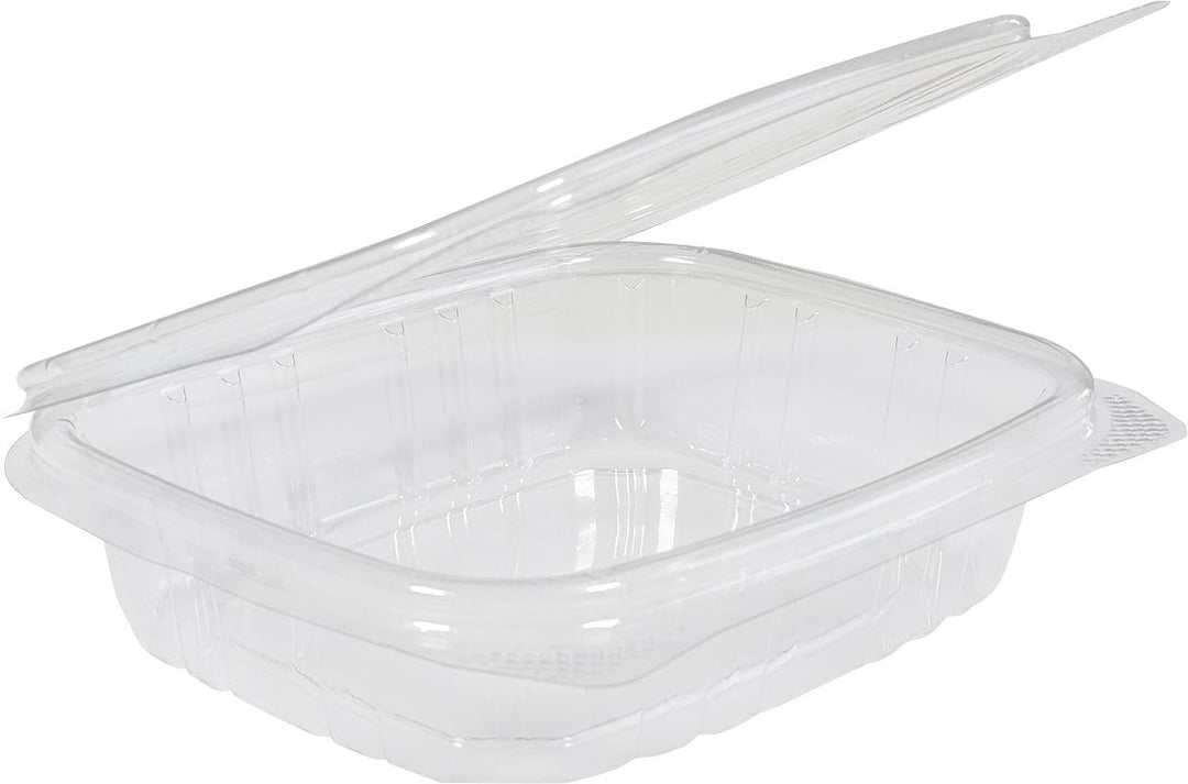 Value+ - 8oz Clear Hinged Deli Container - PET - BD08