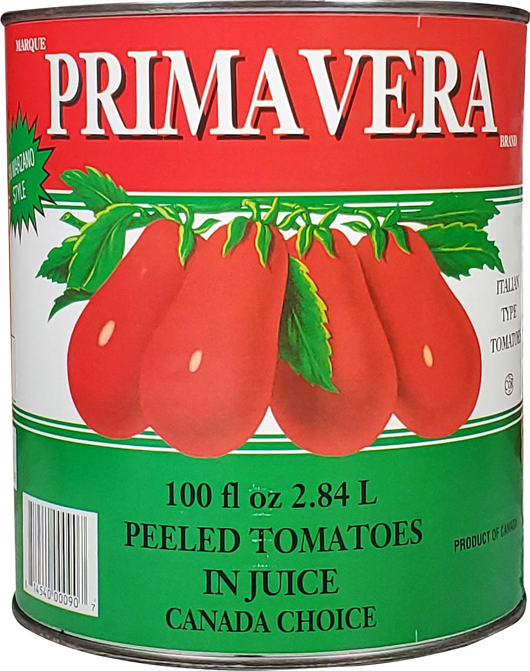 Primavera - Whole Peeled Tomatoes In Juice